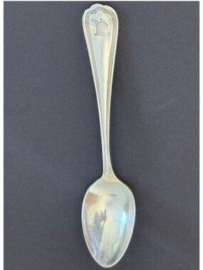 Vintage Greenbrier Hotel Souvenir Spoon 4" Silver Plate Blackstone S. Co. WV